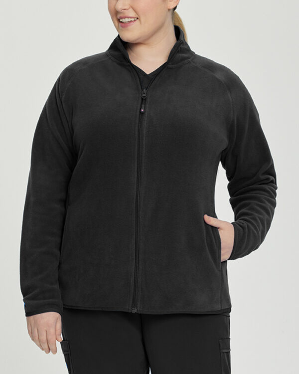 POLAR FLEECE ZIP FRONT JACKET